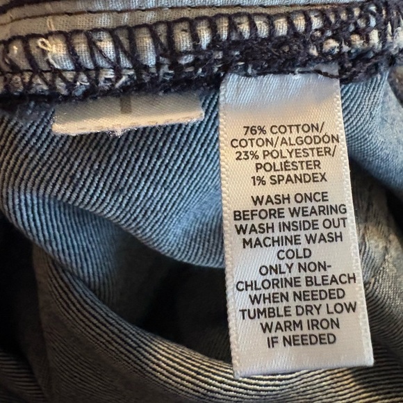 Ann Taylor LOFT womens size 10/30 curvy skinny mid rise denim jeans - Picture 10 of 10